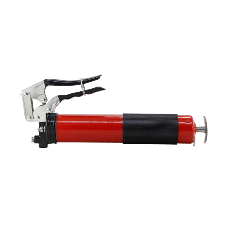 Pistol tugas berat mencengkam pistol gris aluminium