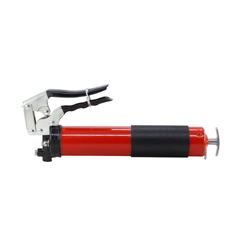 Pistol tugas berat mencengkam pistol gris aluminium