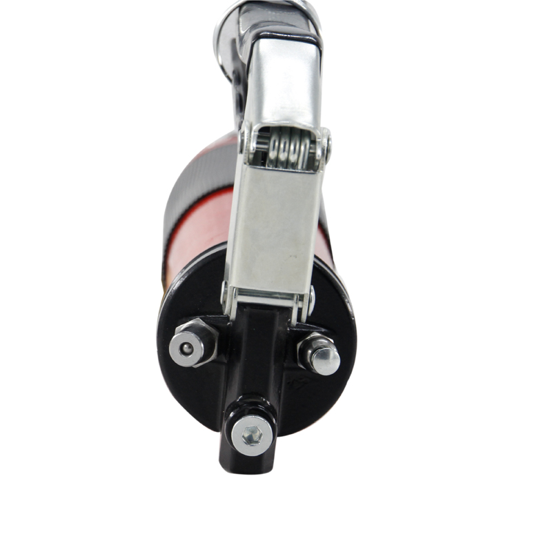 Pistol tugas berat mencengkam pistol gris aluminium