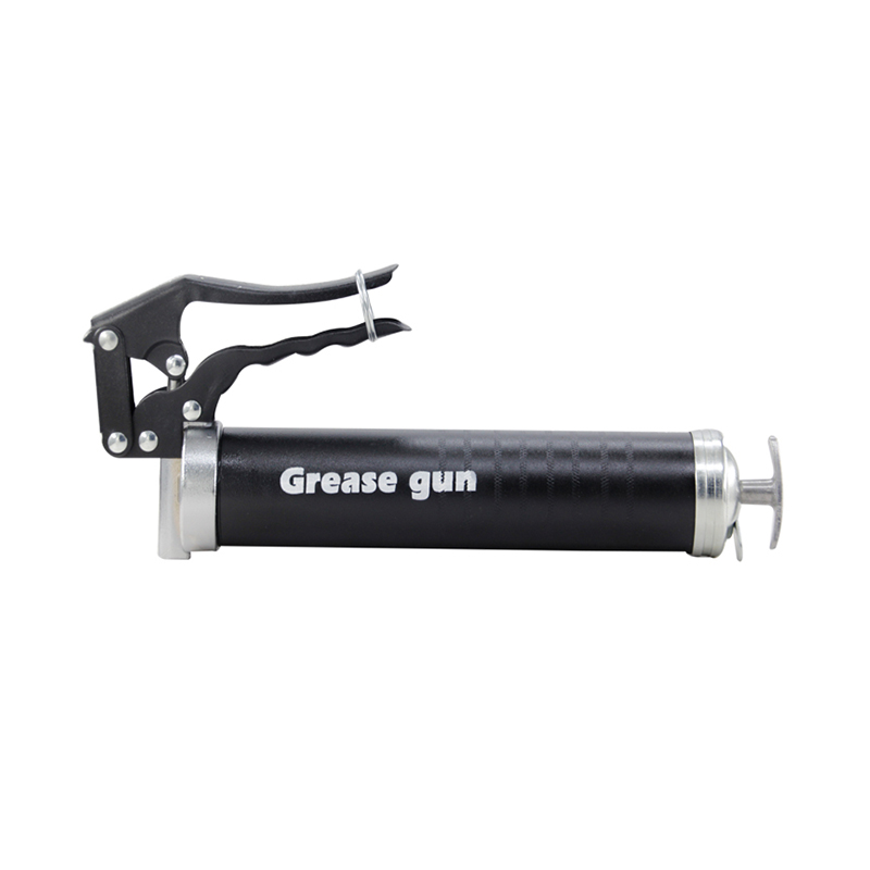 Pistol tugas berat mencengkam pistol gris aluminium
