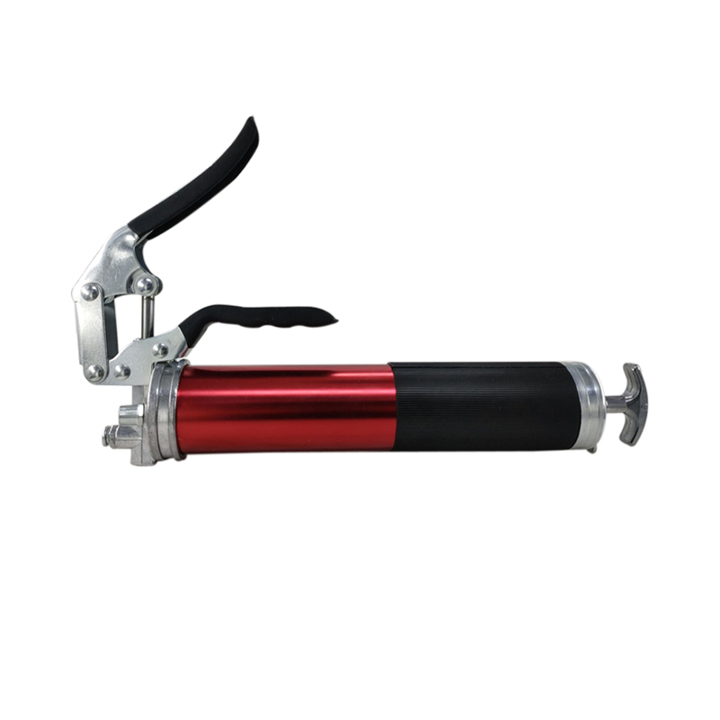 Pistol tugas berat mencengkam pistol gris aluminium