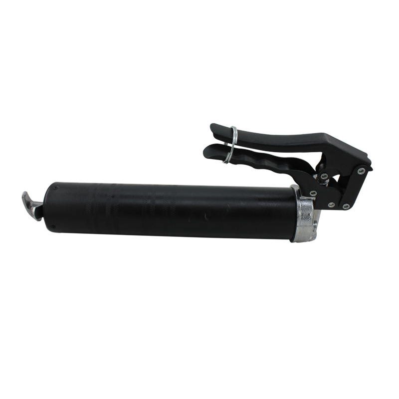 Pistol tugas berat mencengkam pistol gris aluminium