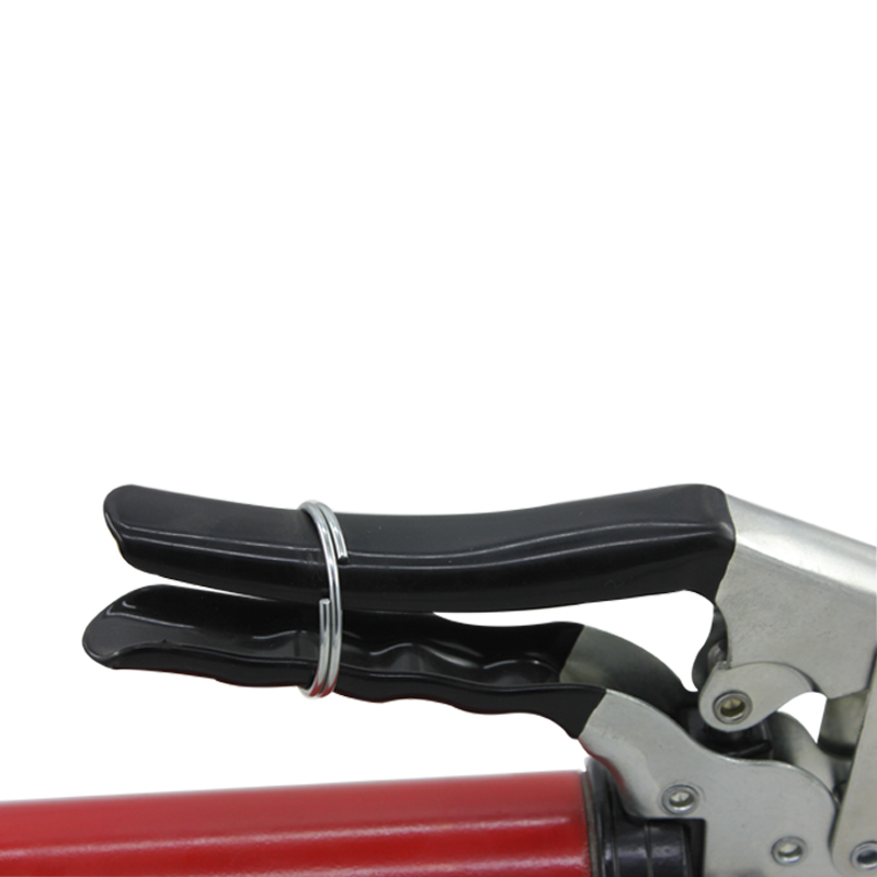 Pistol tugas berat mencengkam pistol gris aluminium